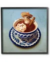 Stupell Chihuahua Hot Chocolate Pet Animal Humor Cafe Wall Art