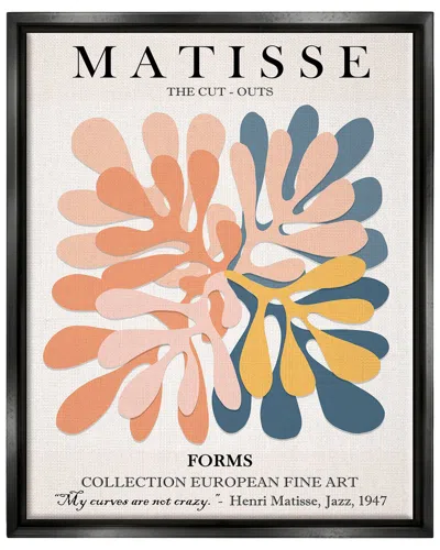 STUPELL CLASSICAL MATISSE CUT OUT FORMS BY ROS RUSEVA WALL ART