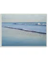 Stupell Coastal Evening Beach Gentle Surf Photograph By Elizabeth Erquhart