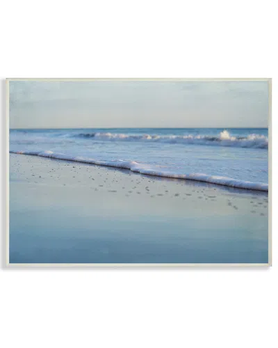 Stupell Coastal Evening Beach Gentle Surf Photograph By Elizabeth Erquhart