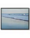 Stupell Coastal Evening Beach Gentle Surf Photograph By Elizabeth Erquhart Framed Art
