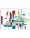 Stupell Colorful Cross Hatch Abstraction