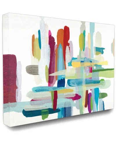 STUPELL STUPELL COLORFUL CROSS HATCH ABSTRACTION CANVAS ART CANVAS ART
