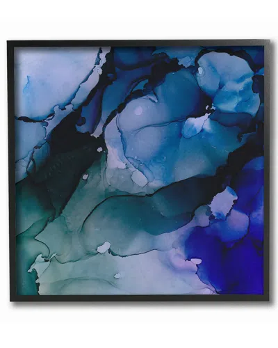 Stupell Deep Water Abstract Splashes By Jonny Troisi Framed Art