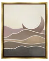 Stupell Desert Moon Sand Dunes Scenery Framed Floater Canvas Wall Art By Lil' Rue