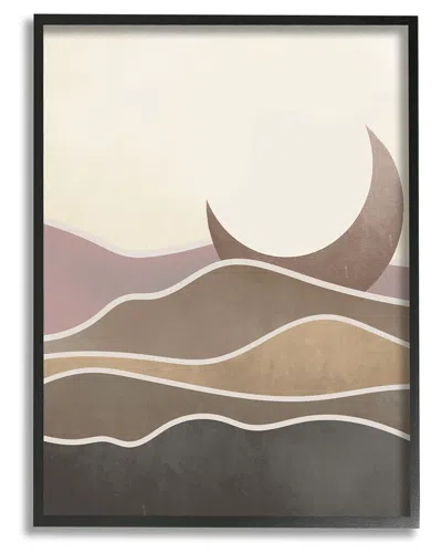 Stupell Desert Moon Sand Dunes Scenery Framed Giclee Wall Art By Lil' Rue