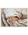 Stupell Dog Nap Relaxation Pet Animal Humor Self-care Wall Art