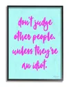 Stupell Dont Judge