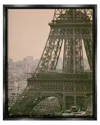 Stupell Eiffel Tower Paris Skyline Framed Floater Canvas Wall Art By Carina Okula