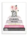 Stupell Fashion Book Stack By Amanda Greenwood Wall Art