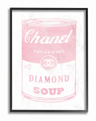 Stupell Fashion Diamond Soup By Amanda Greenwood Framed Art