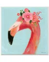 Stupell Floral Flamingo Blue Portrait By Stephanie Workman Marrott