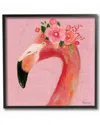 Stupell Floral Flamingo Pink Portrait By Stephanie Workman Marrott Framed Art