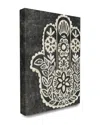 Stupell Floral Pattern Black And White Hamsa