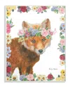 Stupell Flower Friends Fox By Emily Adams