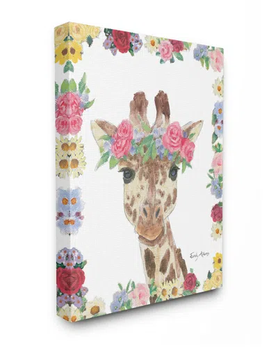 Stupell Flower Friends Giraffe