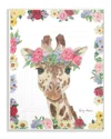 Stupell Flower Friends Giraffe By Emily Adams