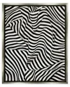 Stupell Folded Striped Drapery Pattern Framed Floater Canvas Wall Art By Ashley Aldridge