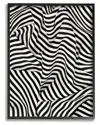 Stupell Folded Striped Drapery Pattern Framed Giclee Wall Art By Ashley Aldridge