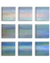 Stupell Gentle Abstract Blue Water Paint Splash By Cora Niele Canvas Art In Multi