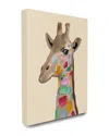 Stupell Giraffe With Rainbow Colored Spots Illustration