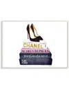 Stupell Glam Fashion Book Set Black Pump Heels By Amanda Greenwood