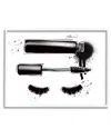 Stupell Glam Mascara Lashes Makeup Framed Giclee Wall Art By Alison Petrie