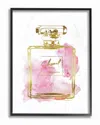 Stupell Glam Perfume Bottle Gold Pink By Amanda Greenwood Framed Art
