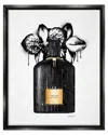 Stupell Glam Perfume Urban Drip Framed Floater Canvas Wall Art By Amanda Greenwood