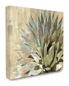 Stupell Green Painted Botanical Succulent Agave Leaves