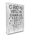 Stupell Grow Eye Chart Inspirational Typography
