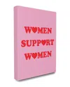 Stupell Hearts Women Support Women Typography