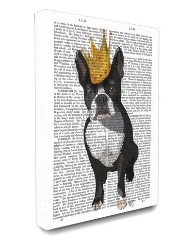Stupell Home Decor Classic Novel Royal Terrier Puppy