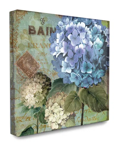 Stupell Home Decor Colorful Hydrangeas With Antique French Backdrop