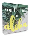 Stupell Home Decor You Had Me At Aloha