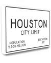 Stupell Industries Houston City Limit