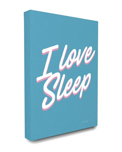 STUPELL STUPELL I LOVE SLEEP TYPOGRAPHY