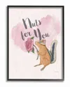 Stupell I'm Nuts For You Pink By Elyse Deneige Framed Art