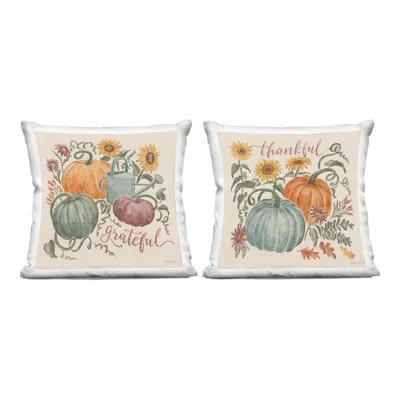 Stupell Industries 2 Piece Polyester Throw Square Pillow Cover & Insert Set By Janelle Penner