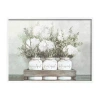 Stupell Industries 24''x30'' Pristine Hydrangea Print In Gray