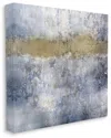 Stupell Industries Abstract Blue Beige Distressed Urban Texture Design Stretched Canvas Wall Art By Kim Alle In Blue