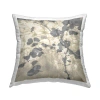 Stupell Industries Abstract Gingko Leaf Reflection Printed Throw Pillow Design By Danielle Carson