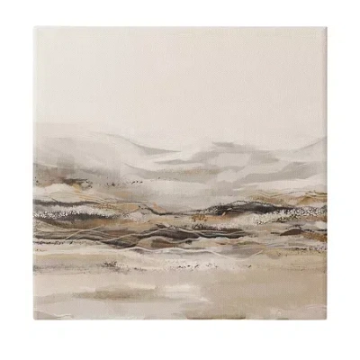 Stupell Industries Abstract Mountains Landscape Canvas Art In Gray