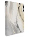 Stupell Industries Abstract Paint Strokes Fluid Beige Movement Stretched Canvas Wall Art By Lanie Loreth In Beige