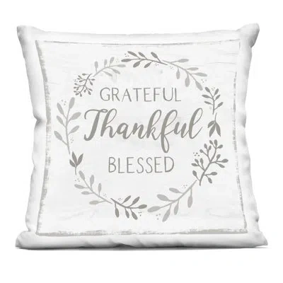 Stupell Industries All Things Through Christ Decorative Printed Throw Pillow, Design By Val Rhodes