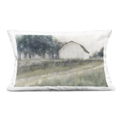 Stupell Industries Another Path Abstraction Decorative Printed Throw Pillow, Design By Kamdon Kreations, 14 X 7 X 20 In Green