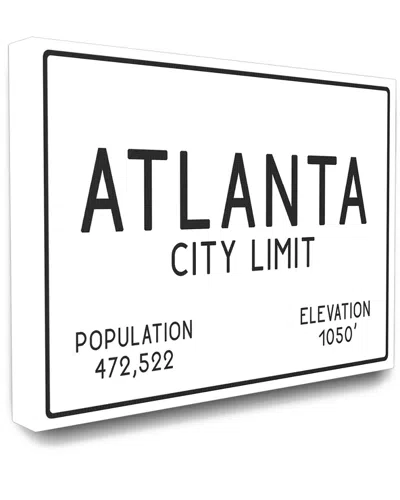 Stupell Industries Atlanta City Limit