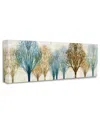 Stupell Industries Autumn Tree Forest Bare Branches Blue Brown Stretched Canvas Wall Art By Chris Donovan In Blue