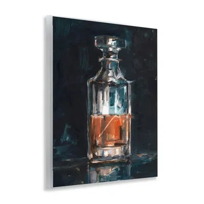 Stupell Industries Bar Whiskey Decanter Wall Plaque Art By Ethan Harper In Black