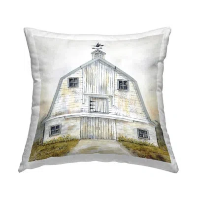 Stupell Industries Barn Trim Decorative Printed Throw Pillow Design By Patti Bishop In Beige